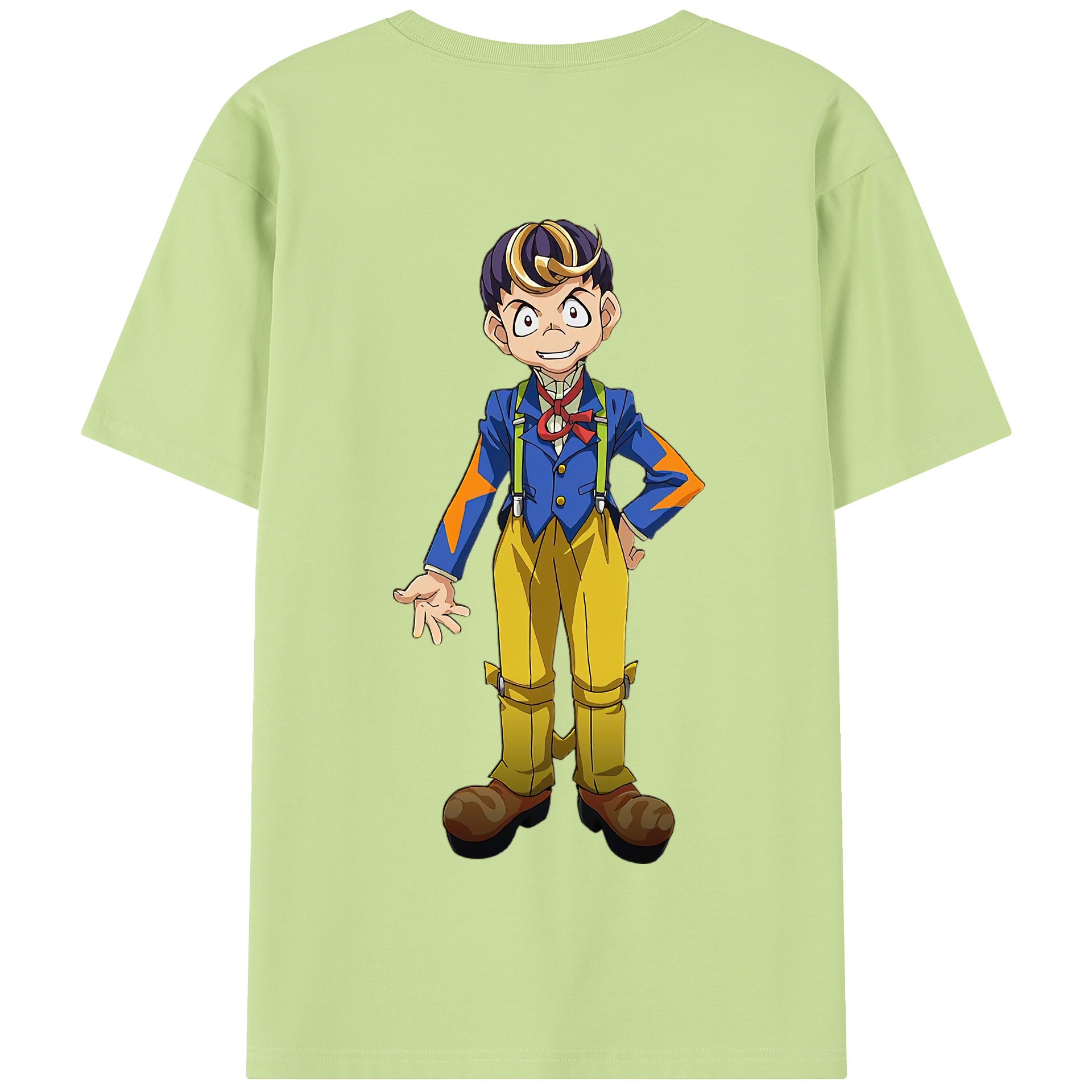 （画像用） 遊☆戯☆王 Yu-Gi-Oh! 綿100％半袖Tシャツ（背面プリント）